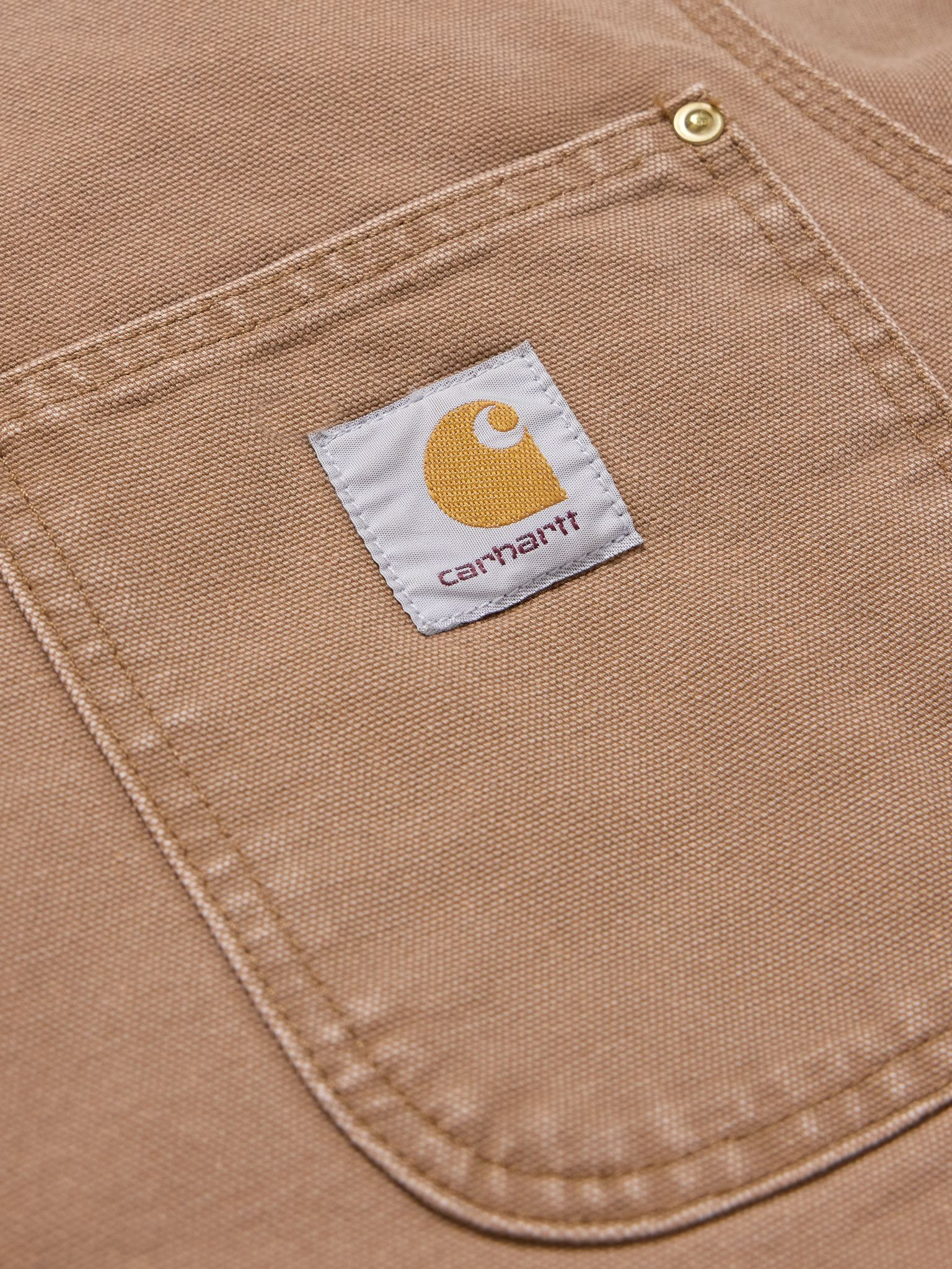 OG Corduroy-Trimmed Cotton-Canvas Chore Jacket Brown - 5
