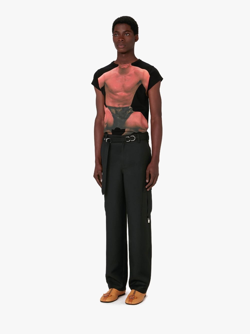 PADLOCK CARGO TROUSERS - 4