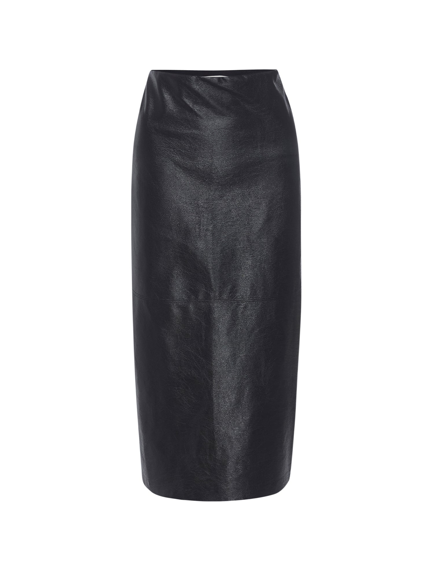 The Irene Vegan Leather Skirt - 2