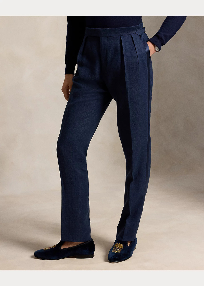 Polo Tailored Fit Linen Tuxedo 7