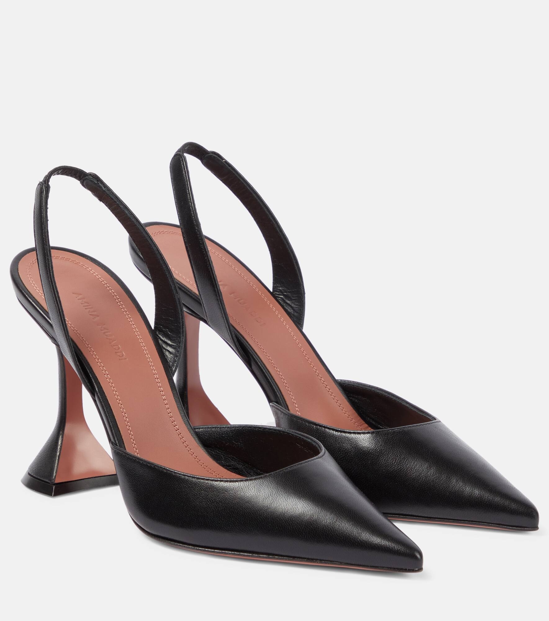 Holli leather slingback pumps - 1