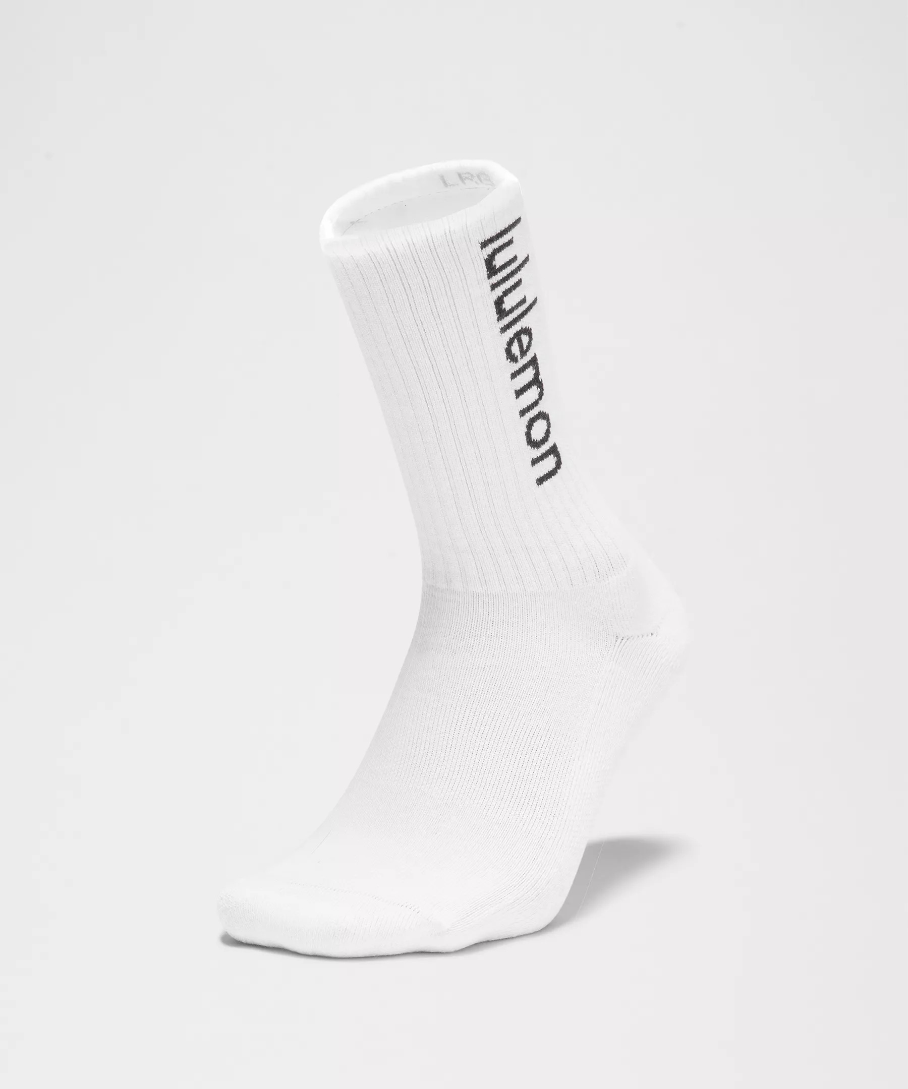 Unisex Daily Essential Crew Socks *Wordmark - 3