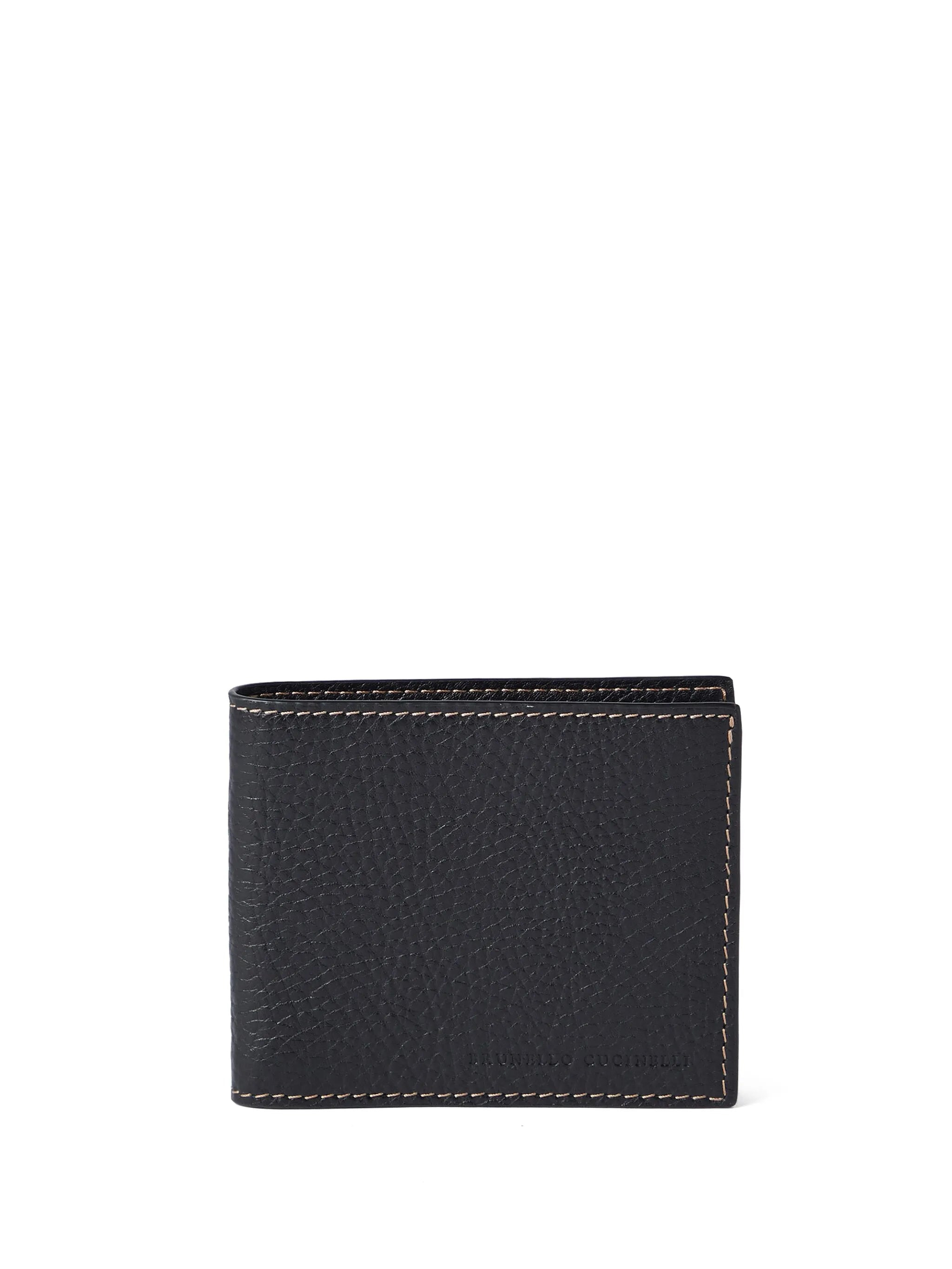 bi-fold leather wallet - 1