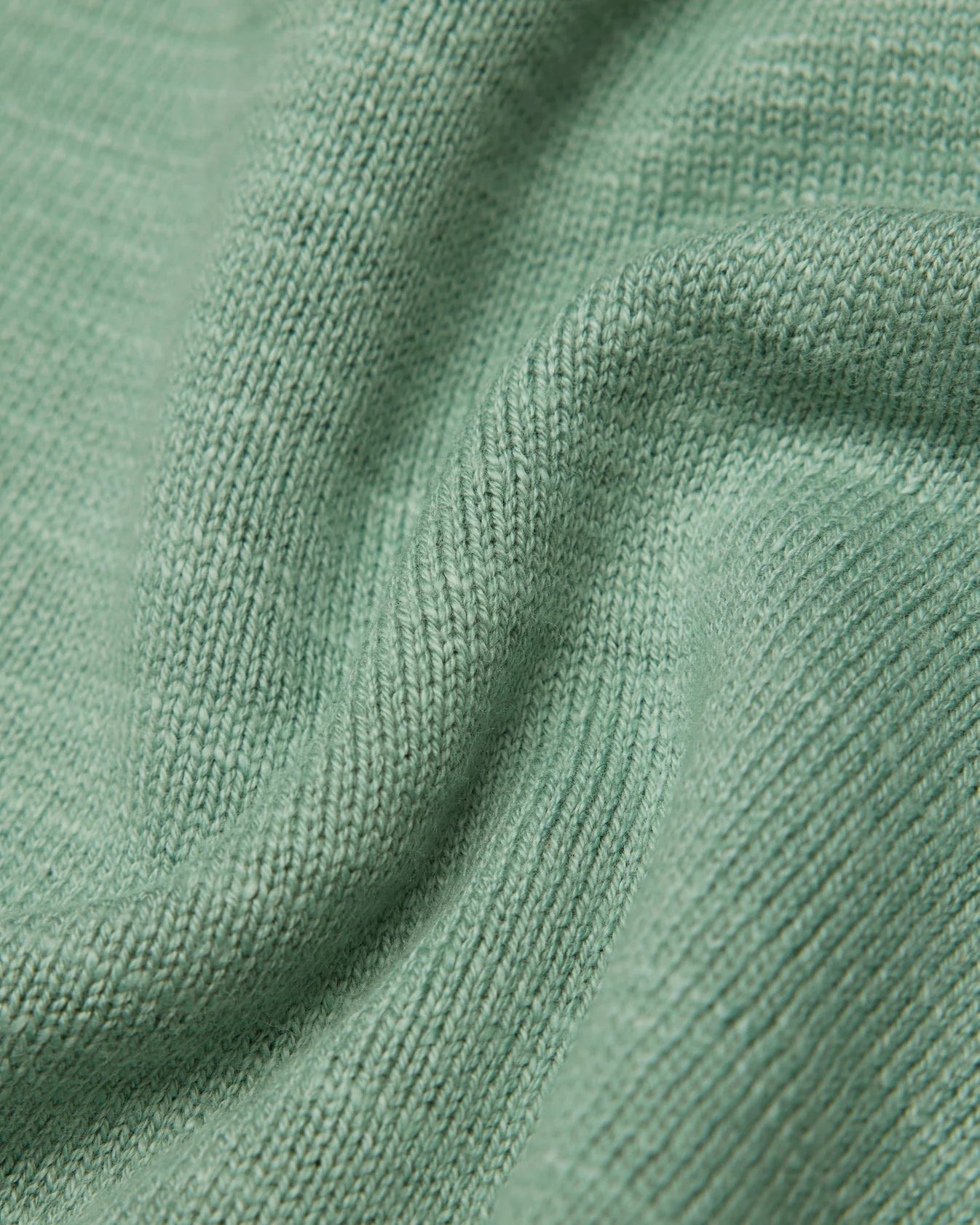 Cotton Slub Laurel Crewneck Sage - 3