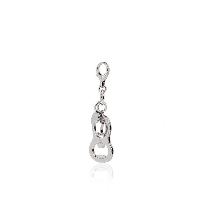 Cl Logo Opener Keyring SILVER - 3