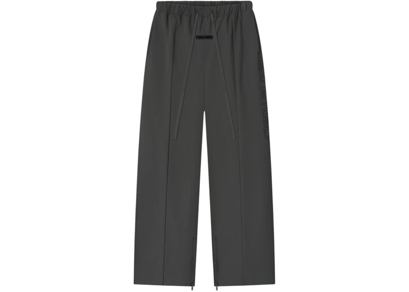 Fear of God Essentials Women's Nylon Relaxed Track Pant Iron Grey - 1