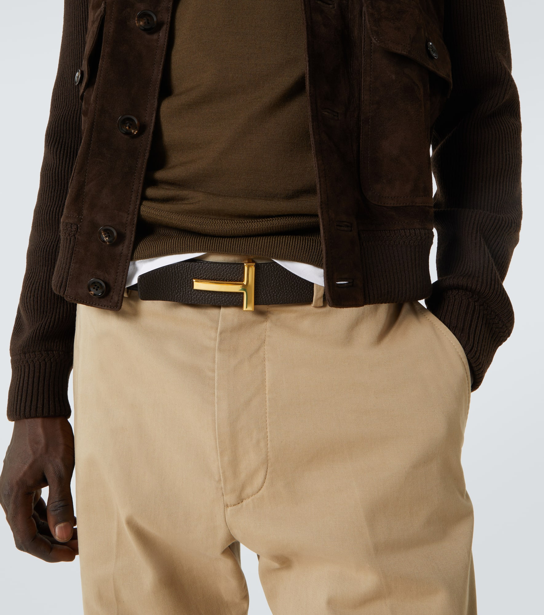 T Icon reversible leather belt - 2
