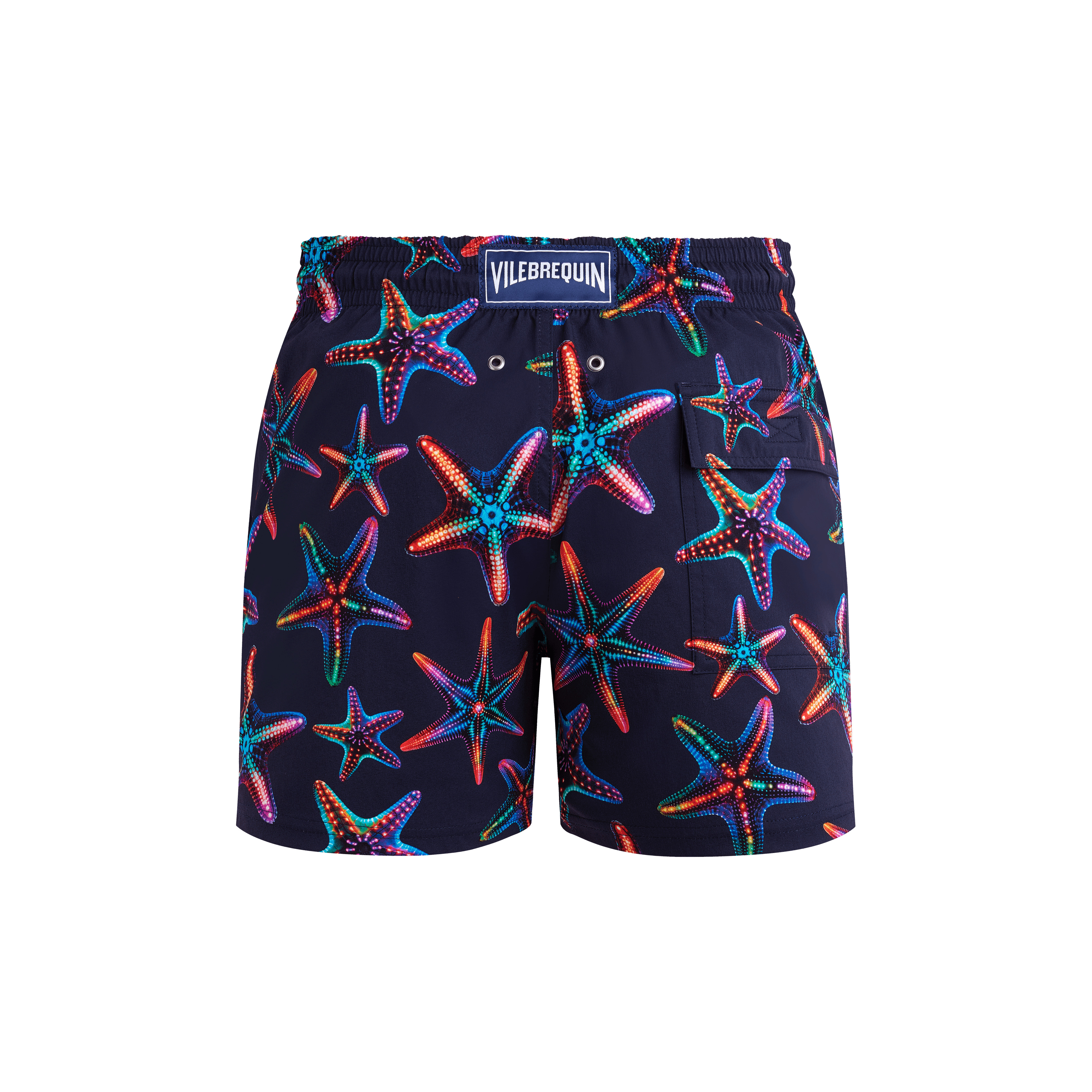 Men Stretch Short Swim Shorts Disco Stars - 2