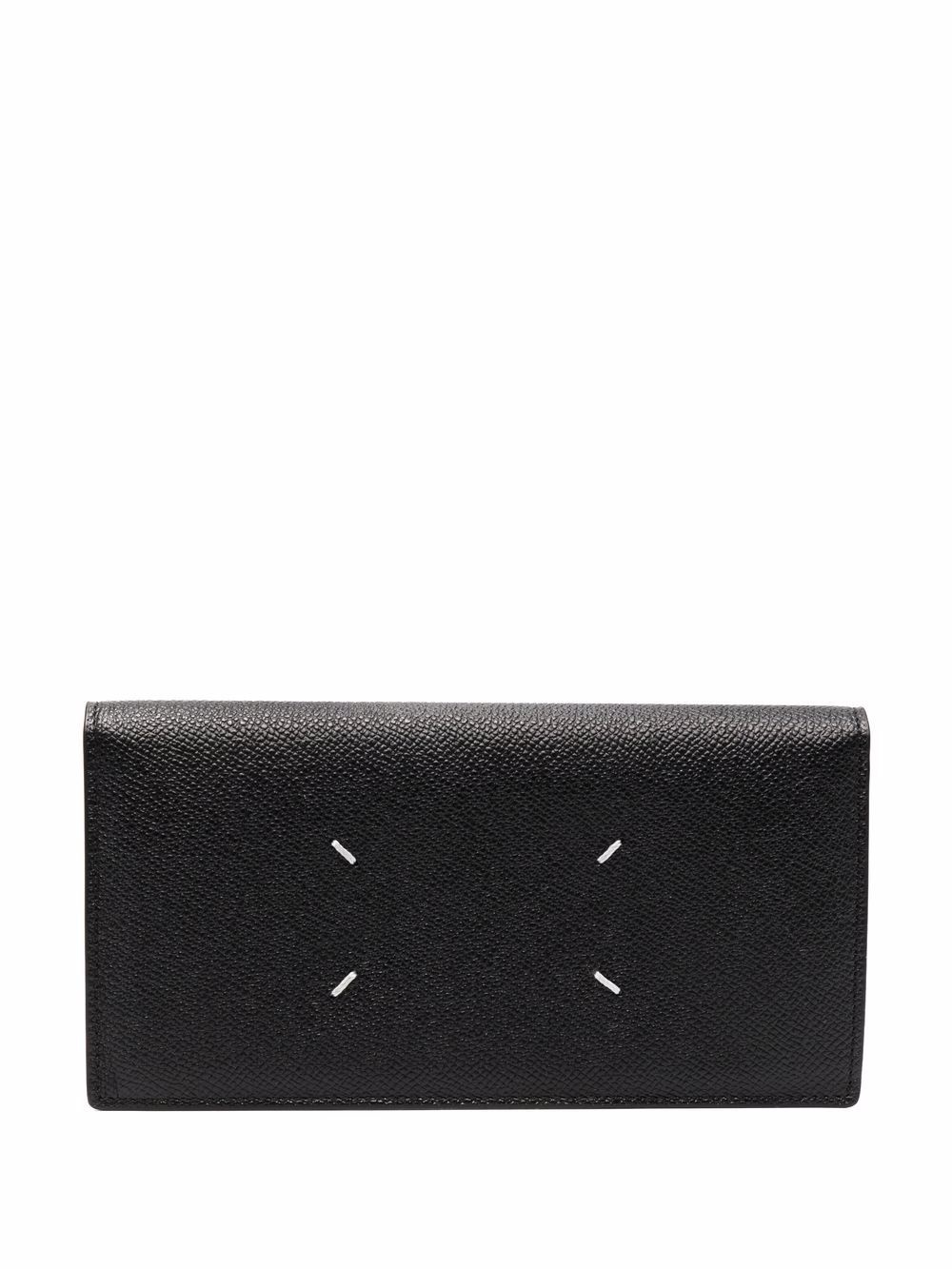 four-stitch leather wallet - 2