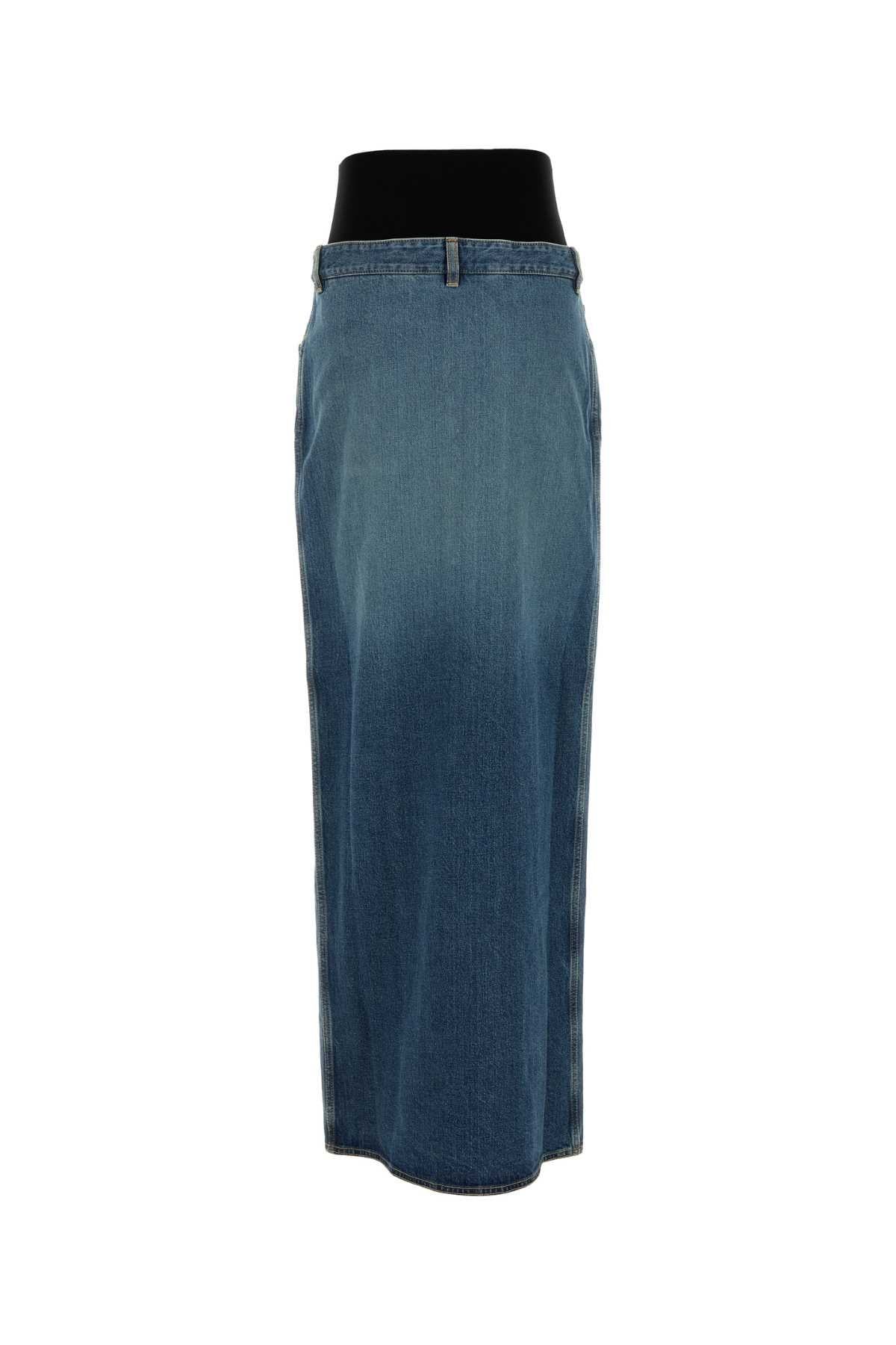 Alaia Women Denim Skirt - 2