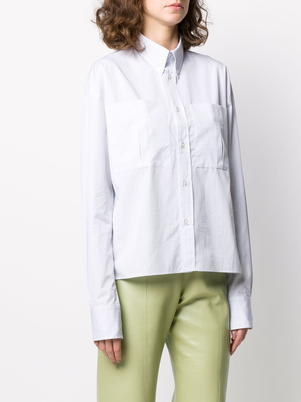 relaxed-fit button-down shirt - 3