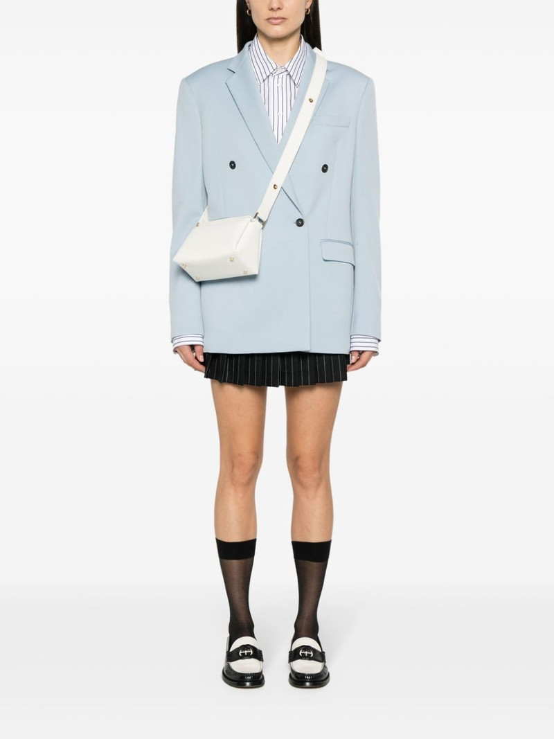 Plan C mini leather shoulder bag outlook