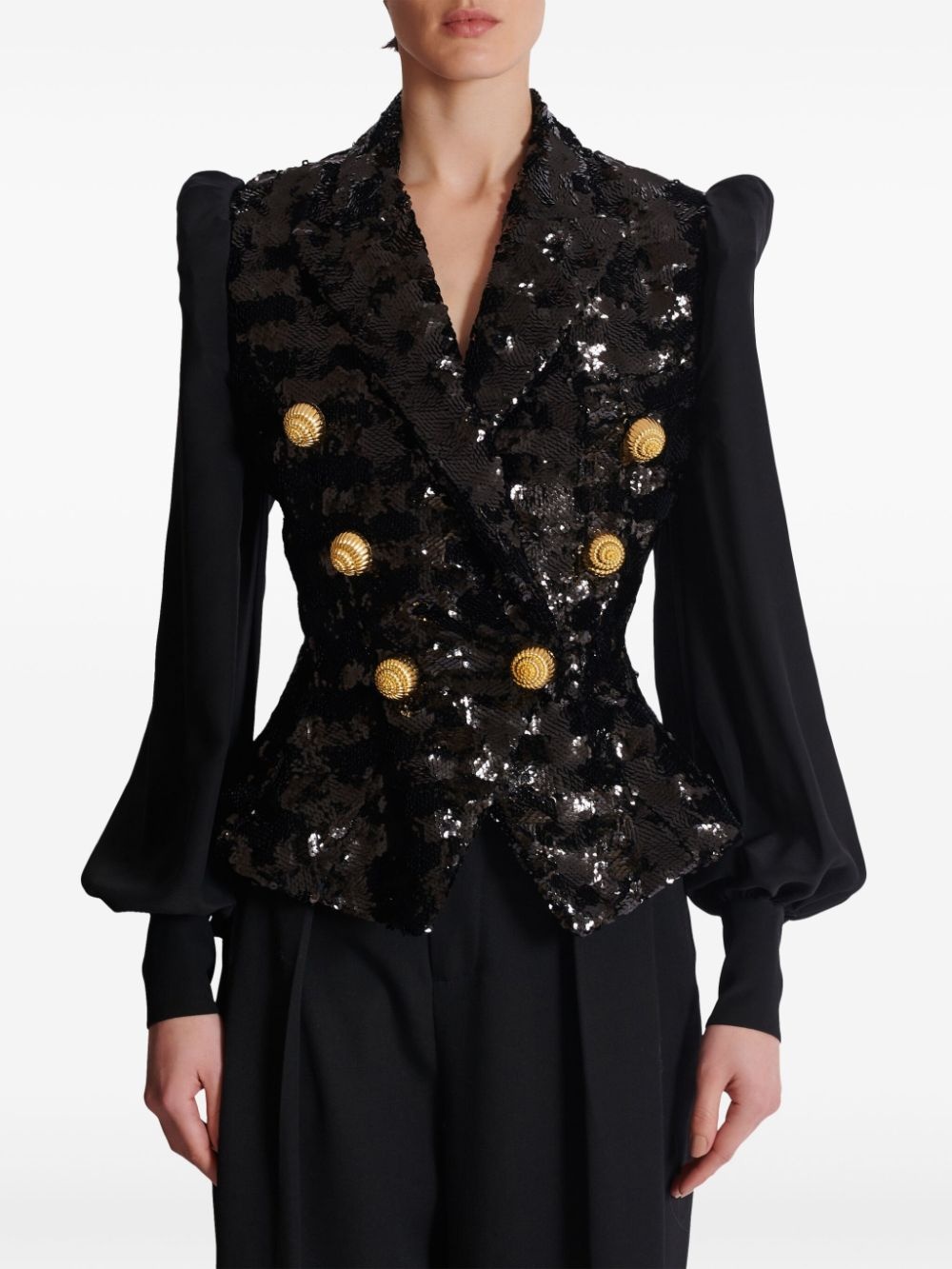 sequined blazer - 4
