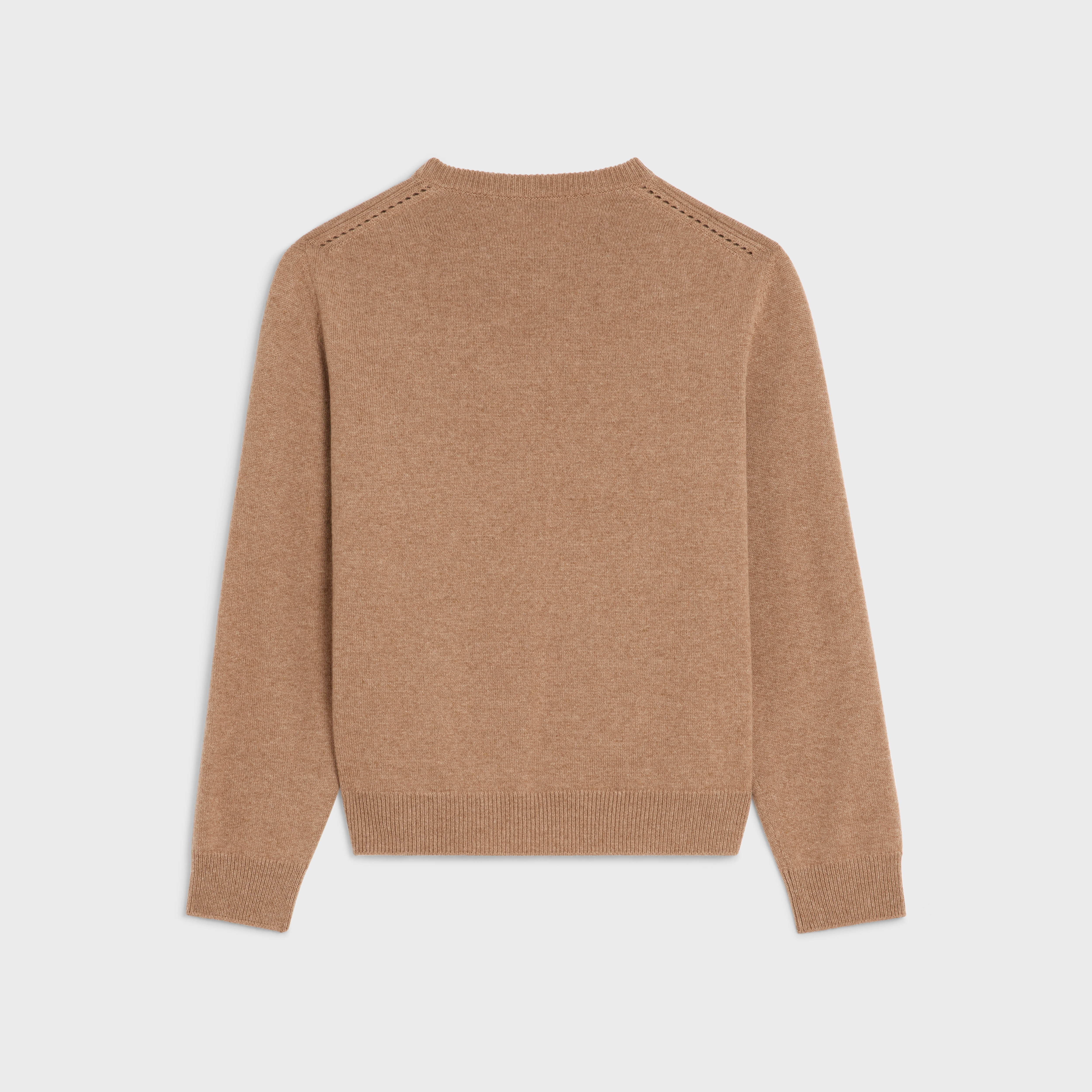 crew neck sweater in heritage cashmere - 2