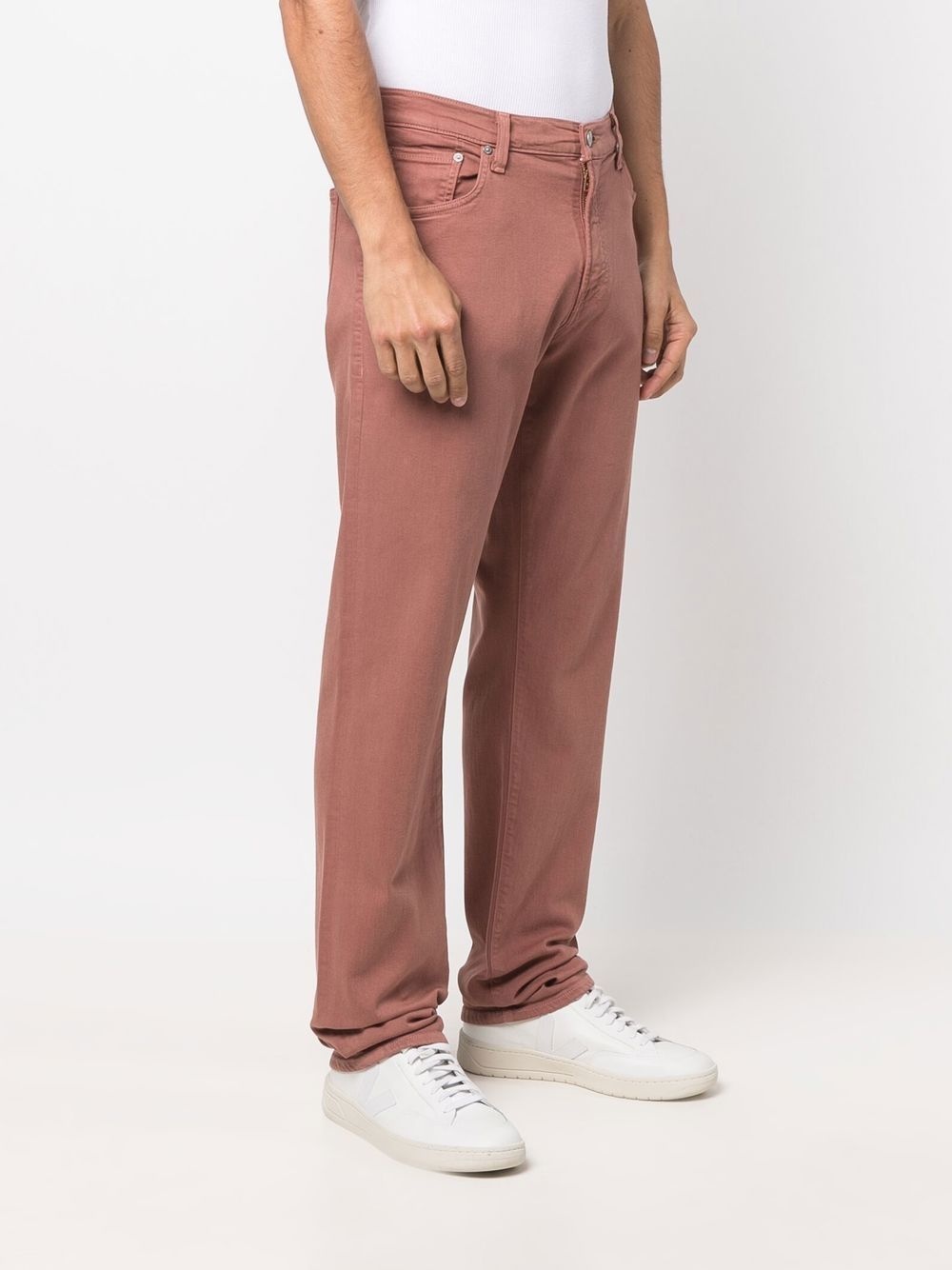 straight-leg five-pocket trousers - 3