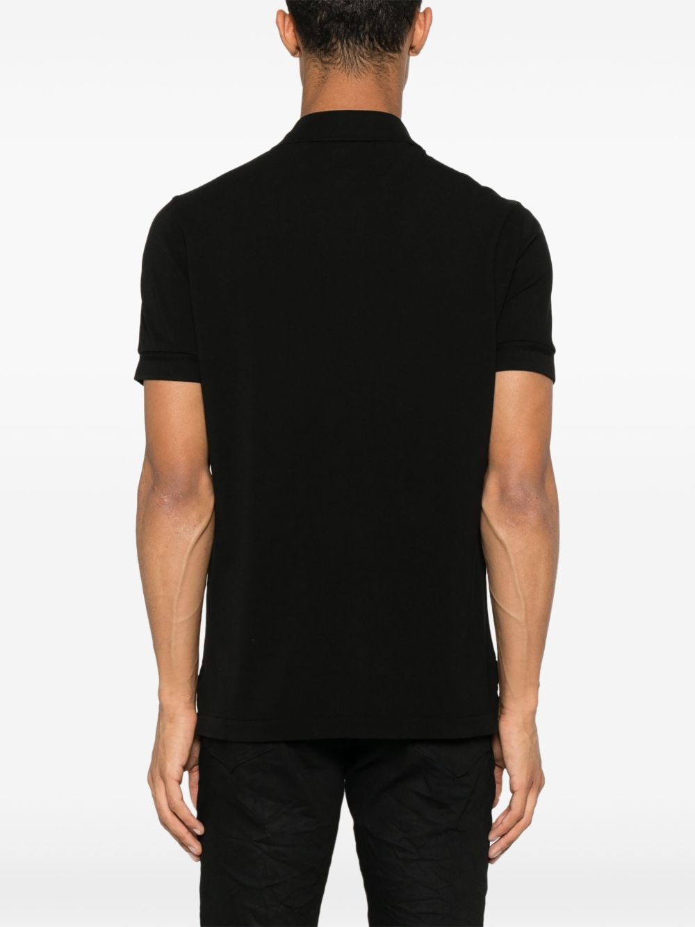 piqué-weave polo shirt - 3