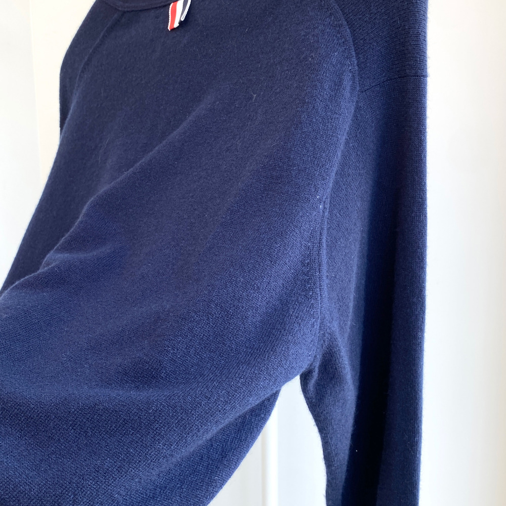 Thom - Thom Browne 2024 Cashmere Cardigan MKC001A 00011 415 - 5