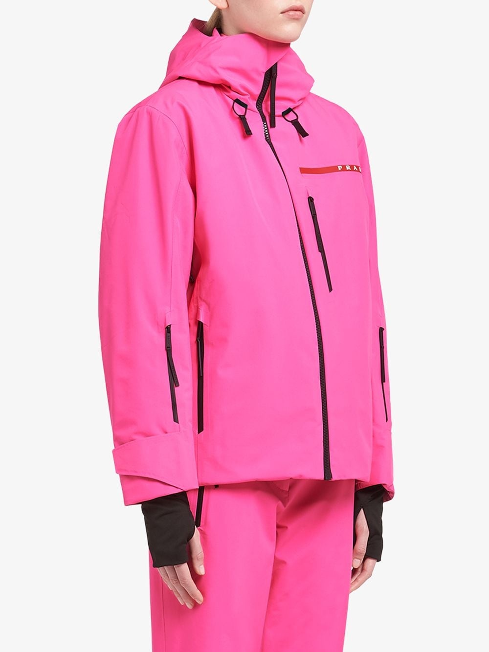 technical fabric jacket - 3