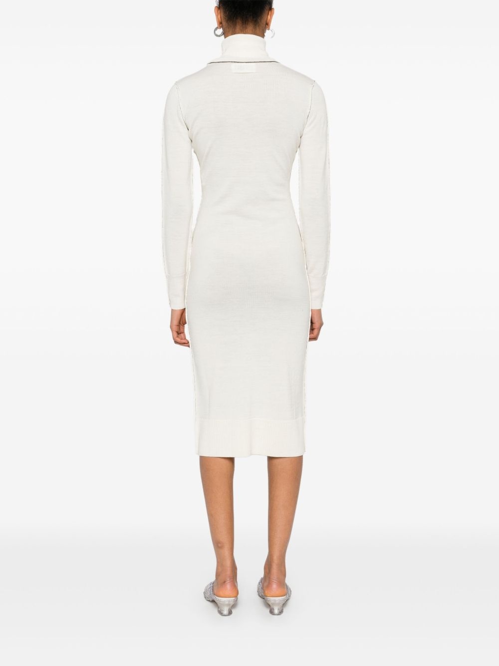 knitted maxi dress - 4