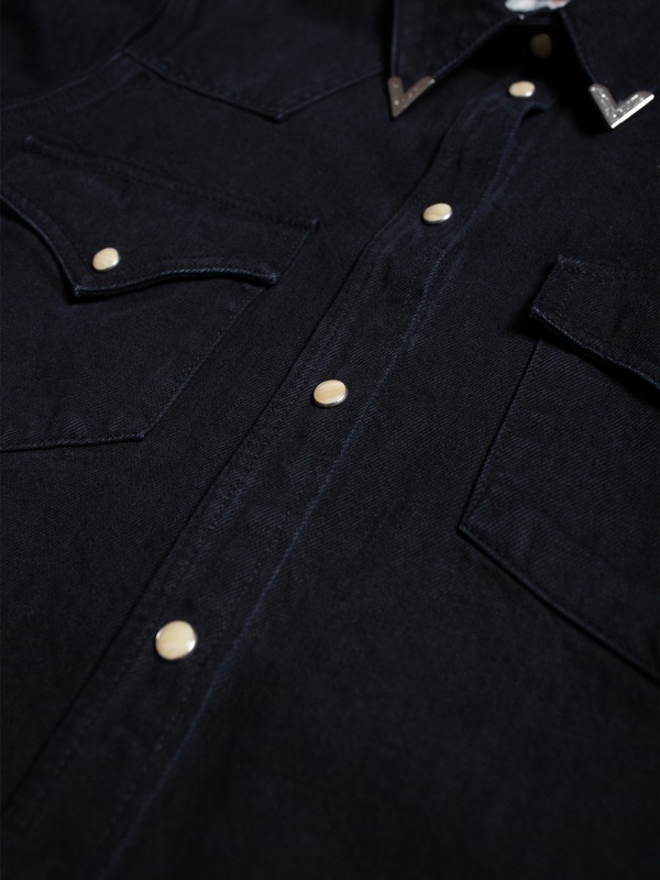 Lotta Western Denim Shirt Black - 5