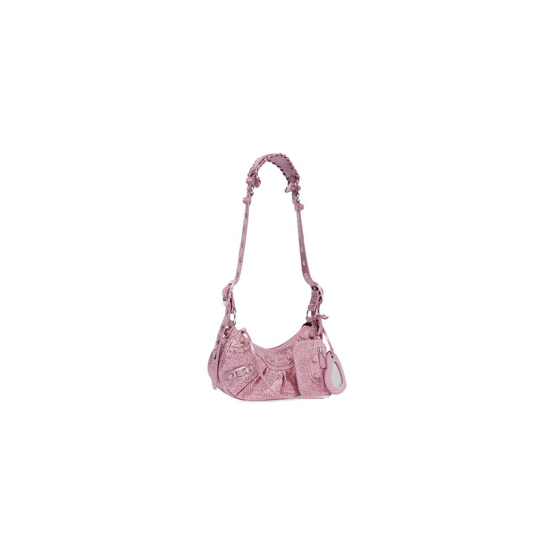 le cagole xs shoulder bag with rhinestones - 4