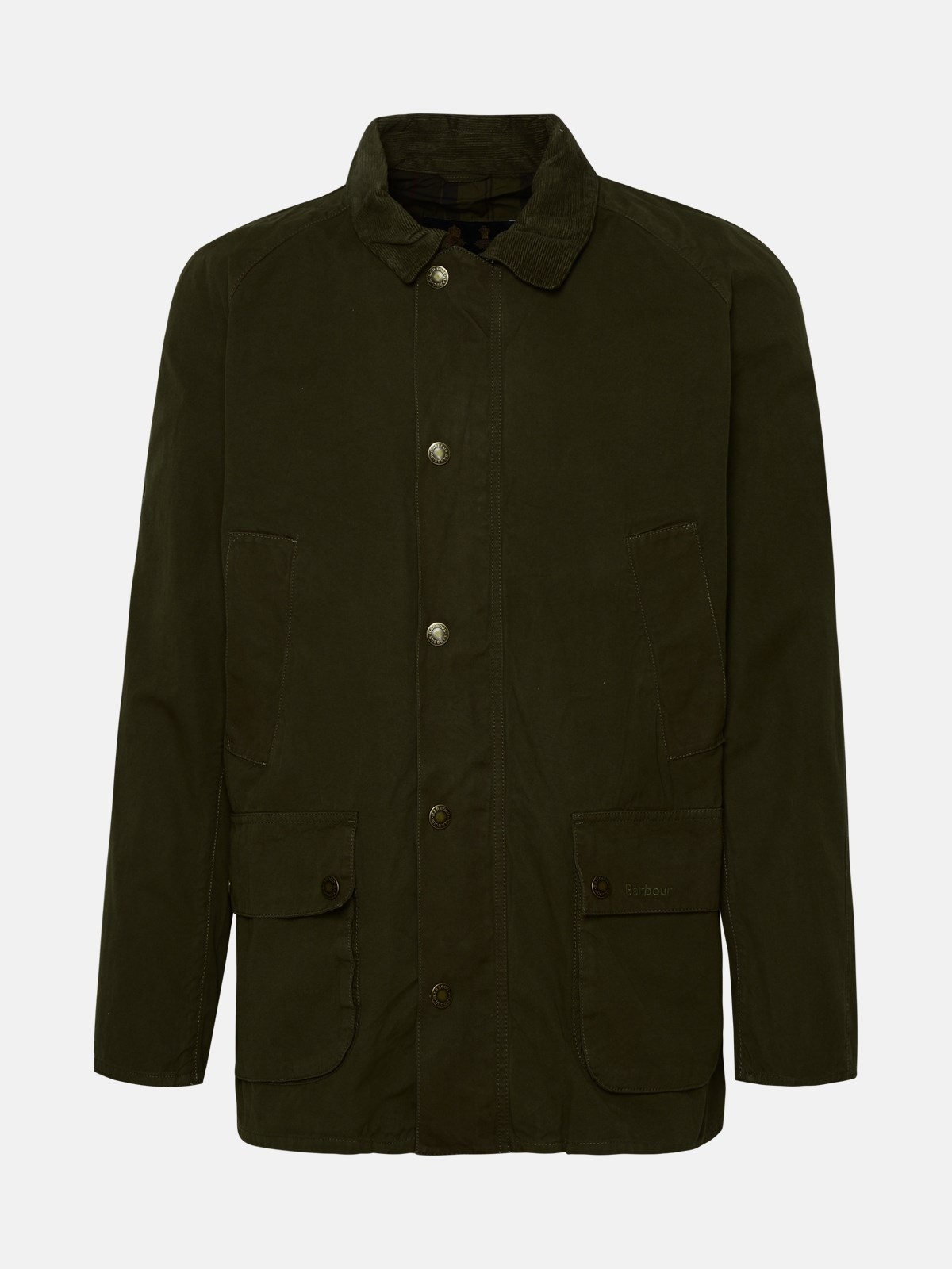 ASHBY GREEN COTTON JACKET - 1