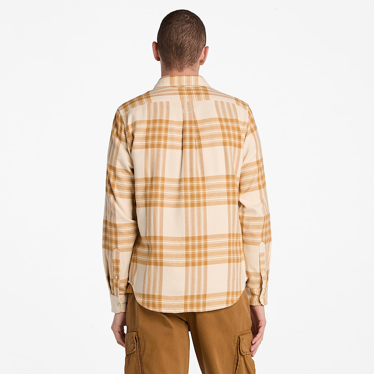 Men's Midweight Flannel Check Shirt - 5