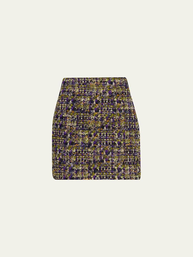 Tweed Mini Skirt 1