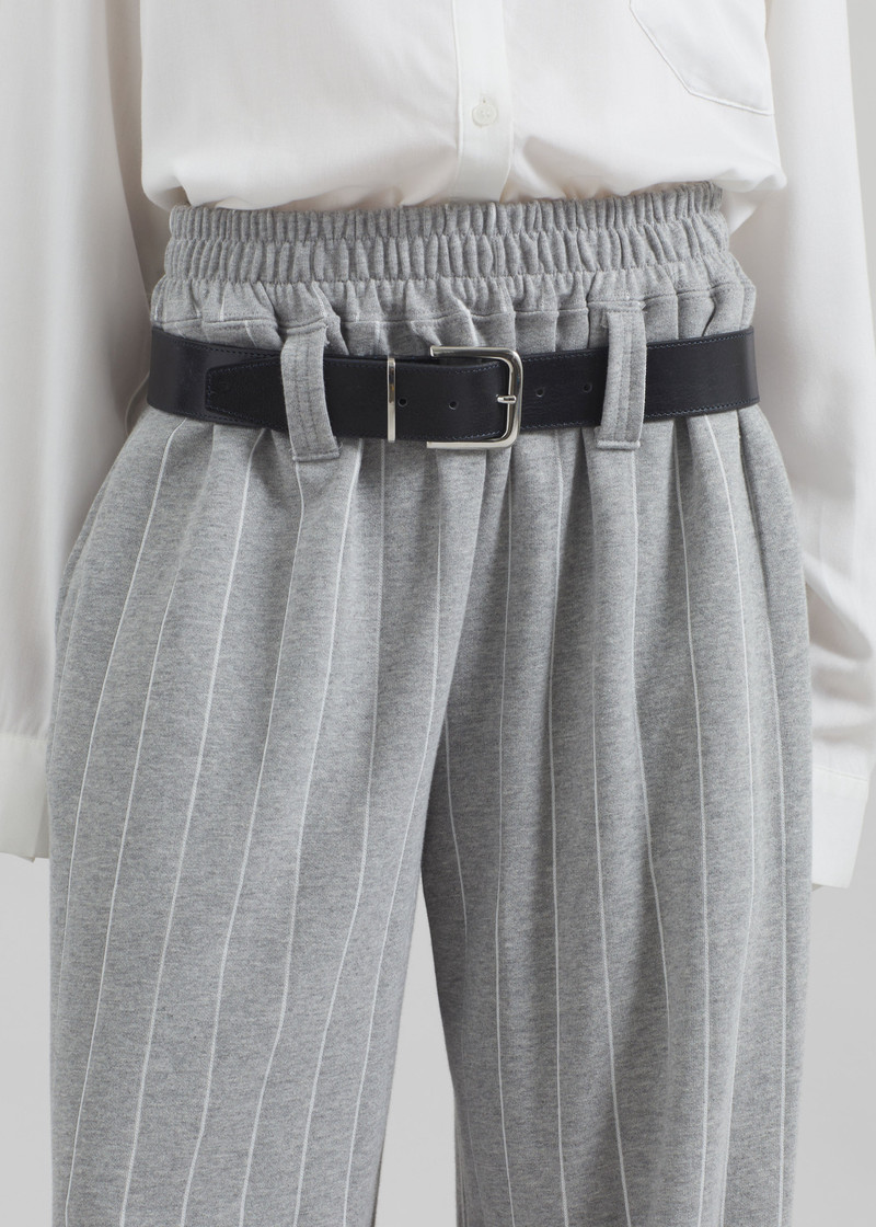 Gisby Striped Joggers - Grey 4