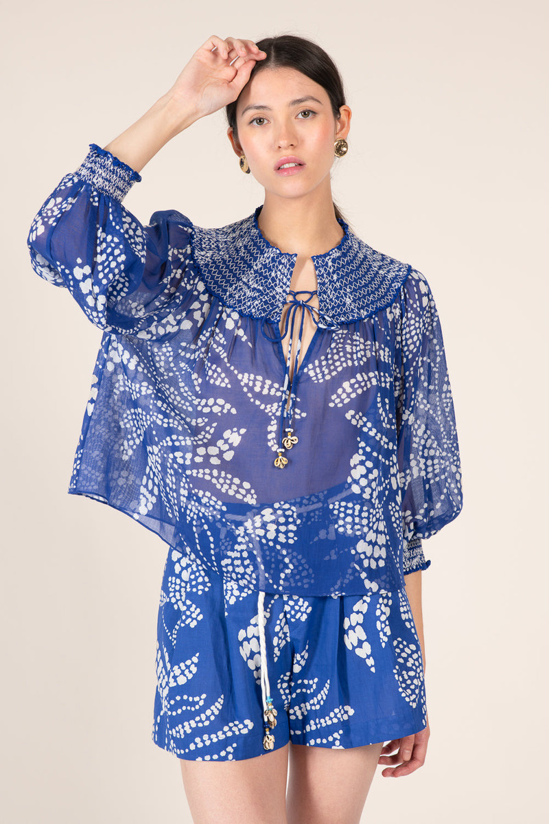 Blouse Ysee - Blue Austral 1