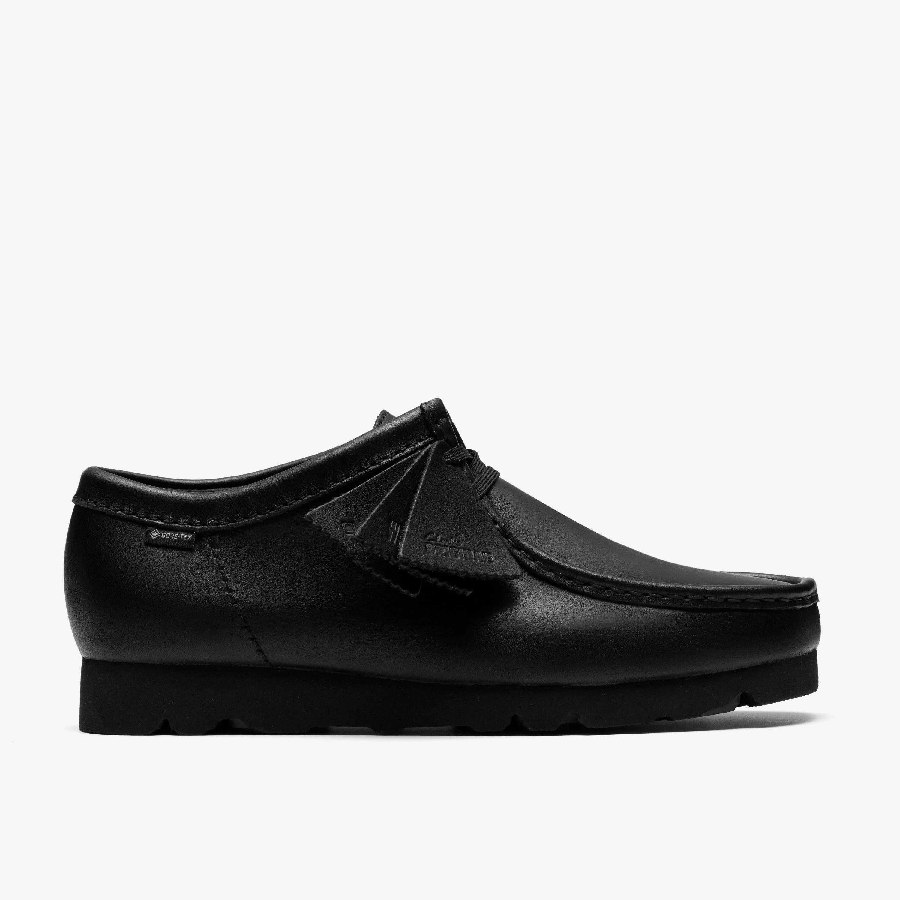 Wallabee Gore-Tex Waterproof
Black/Black Leather - 1