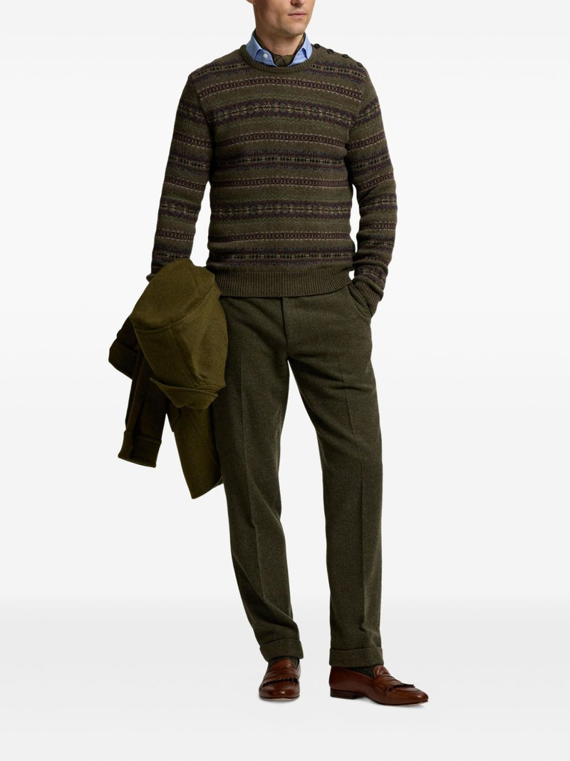 Ralph Lauren fairisle button-detail pullover outlook