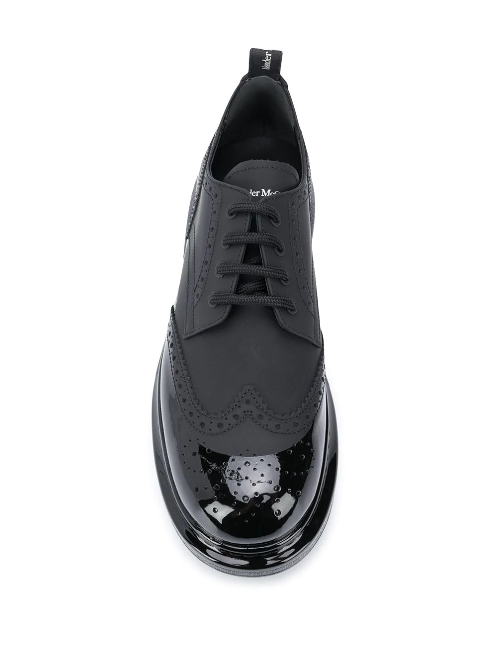 chunky brogue shoes - 4