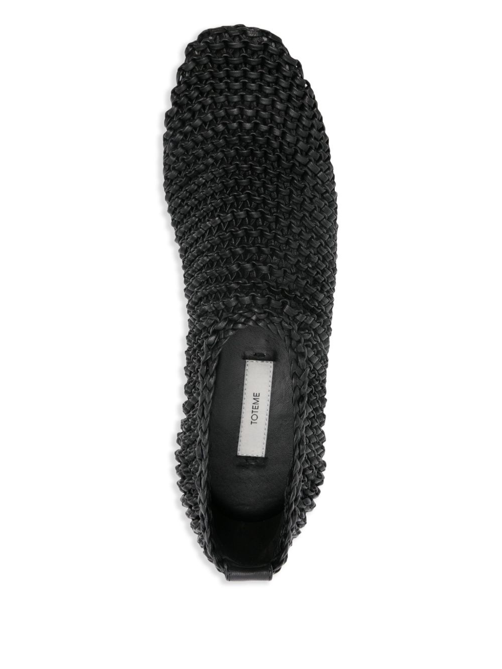 woven ballet flats - 4