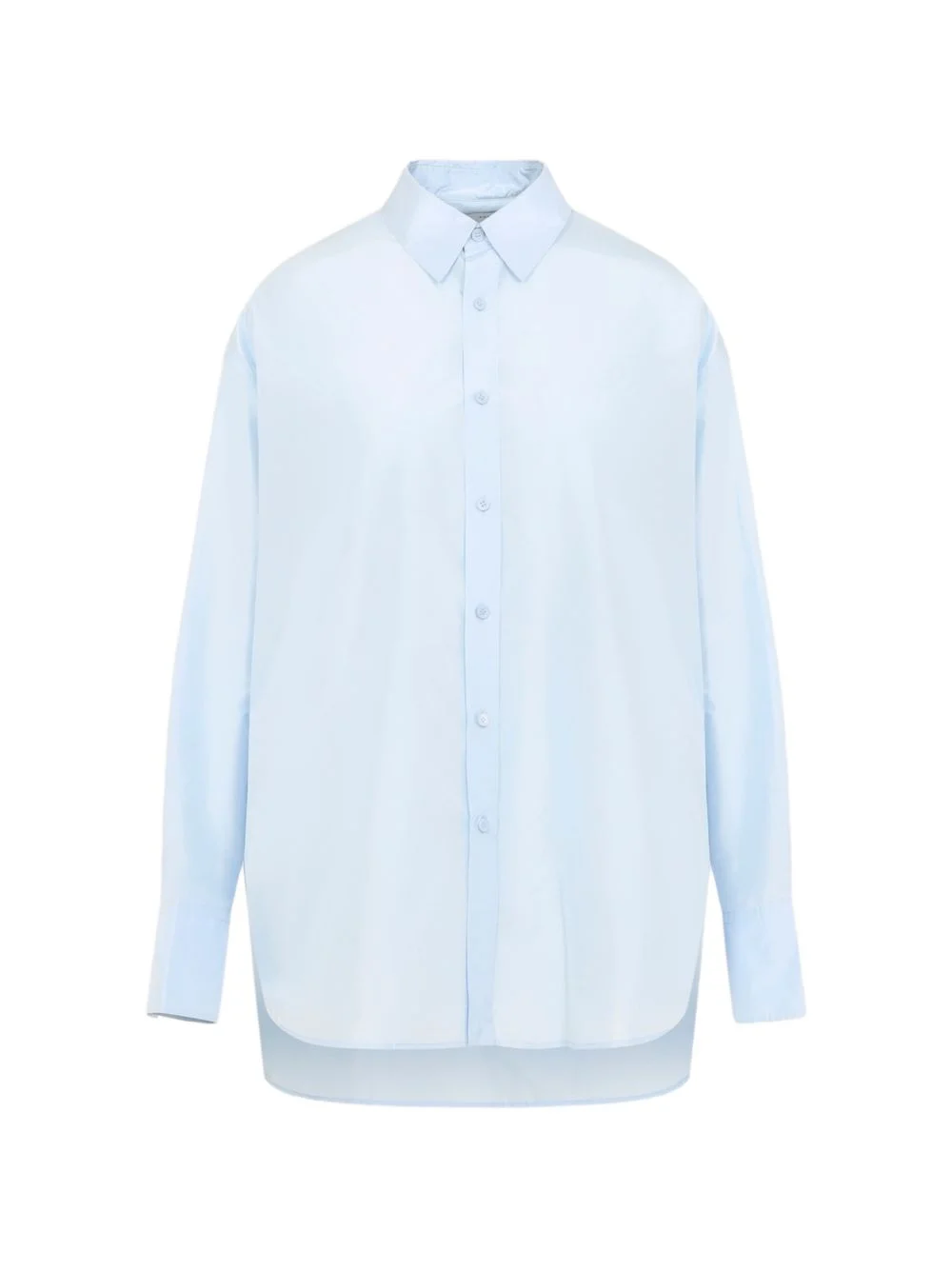 faux-pearl embellished shirt - 1