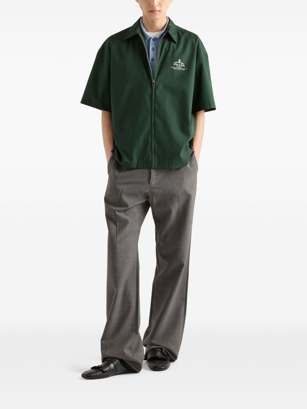 cotton-blend shirt - 2