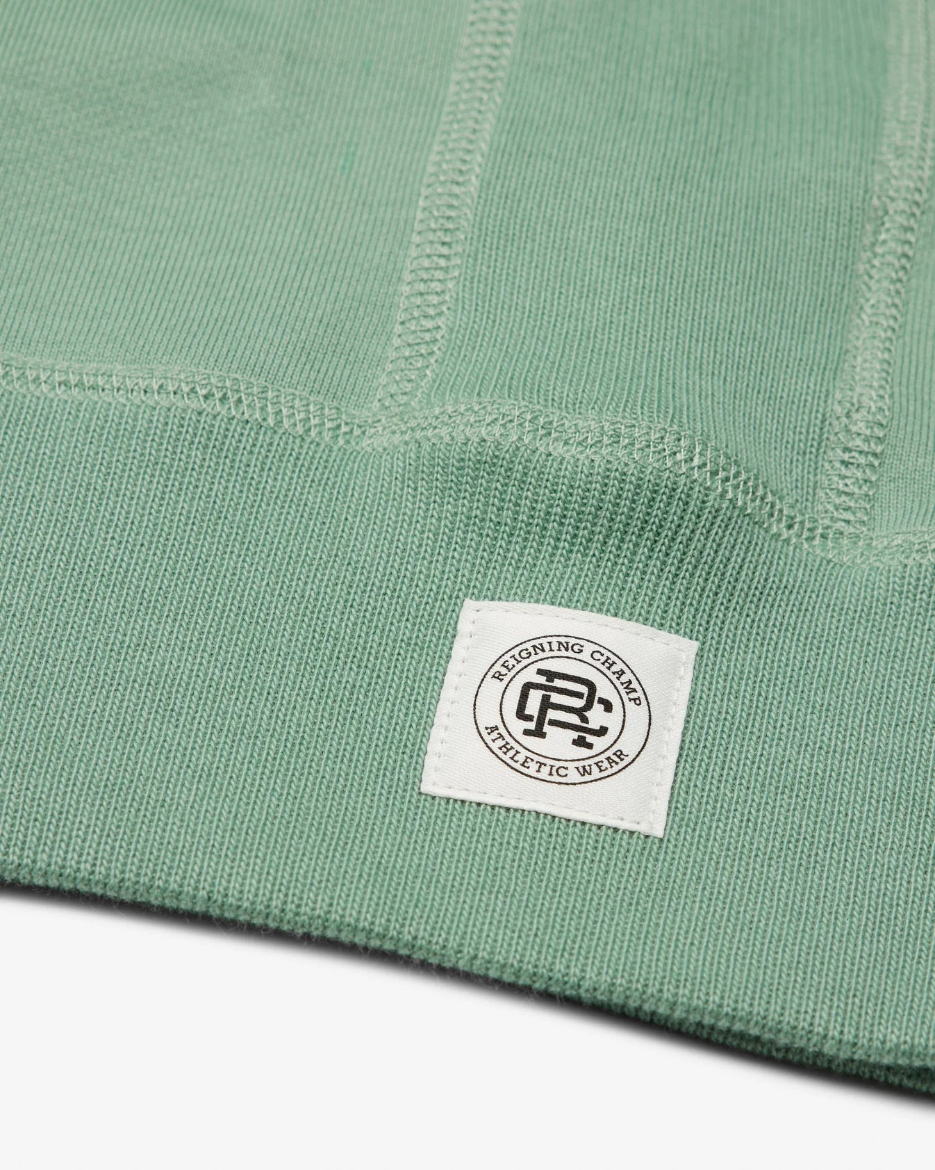 Midweight Terry Slim Pullover Hoodie Sage - 3