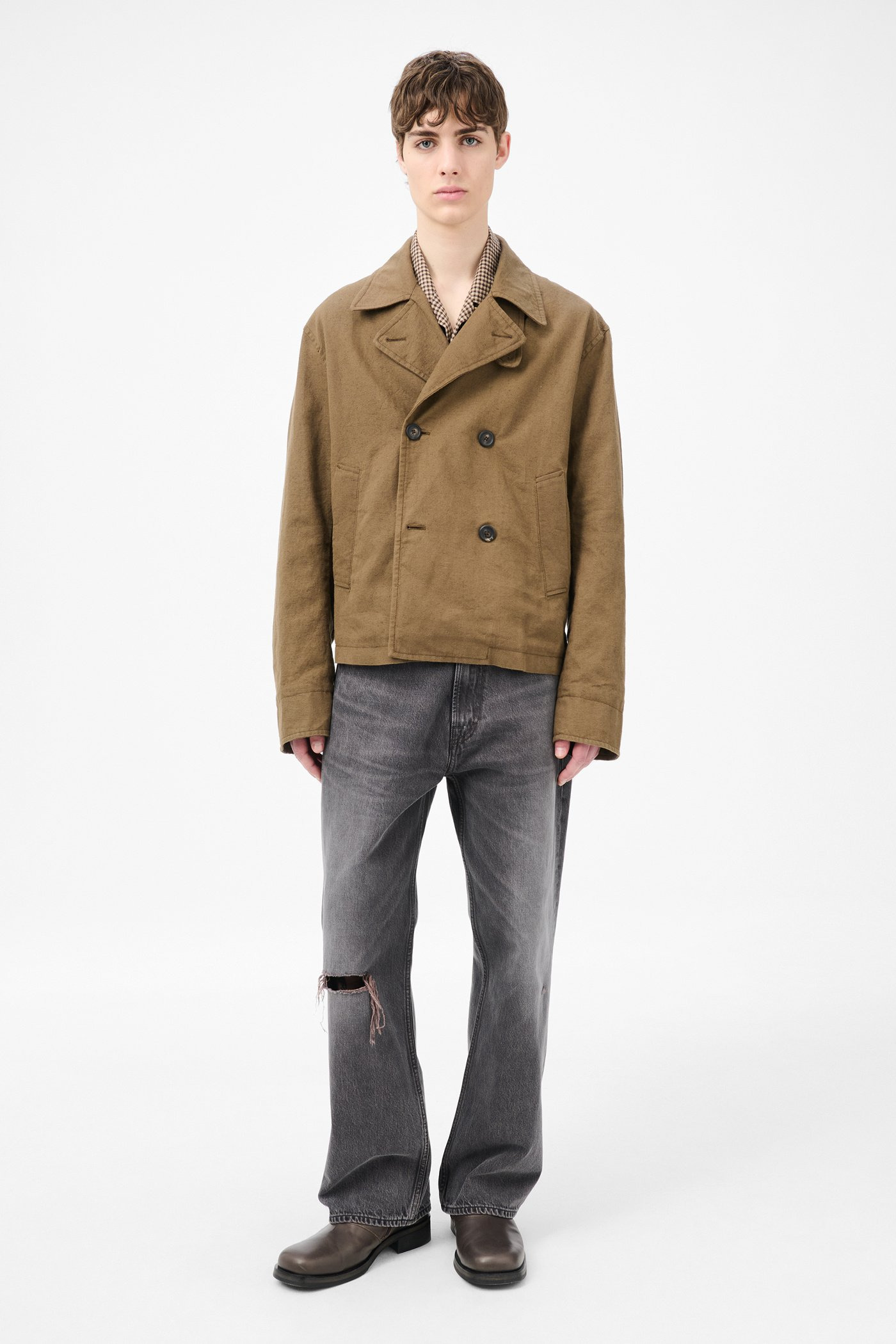Dispatch Peacoat Tobacco Draping Canvas - 2