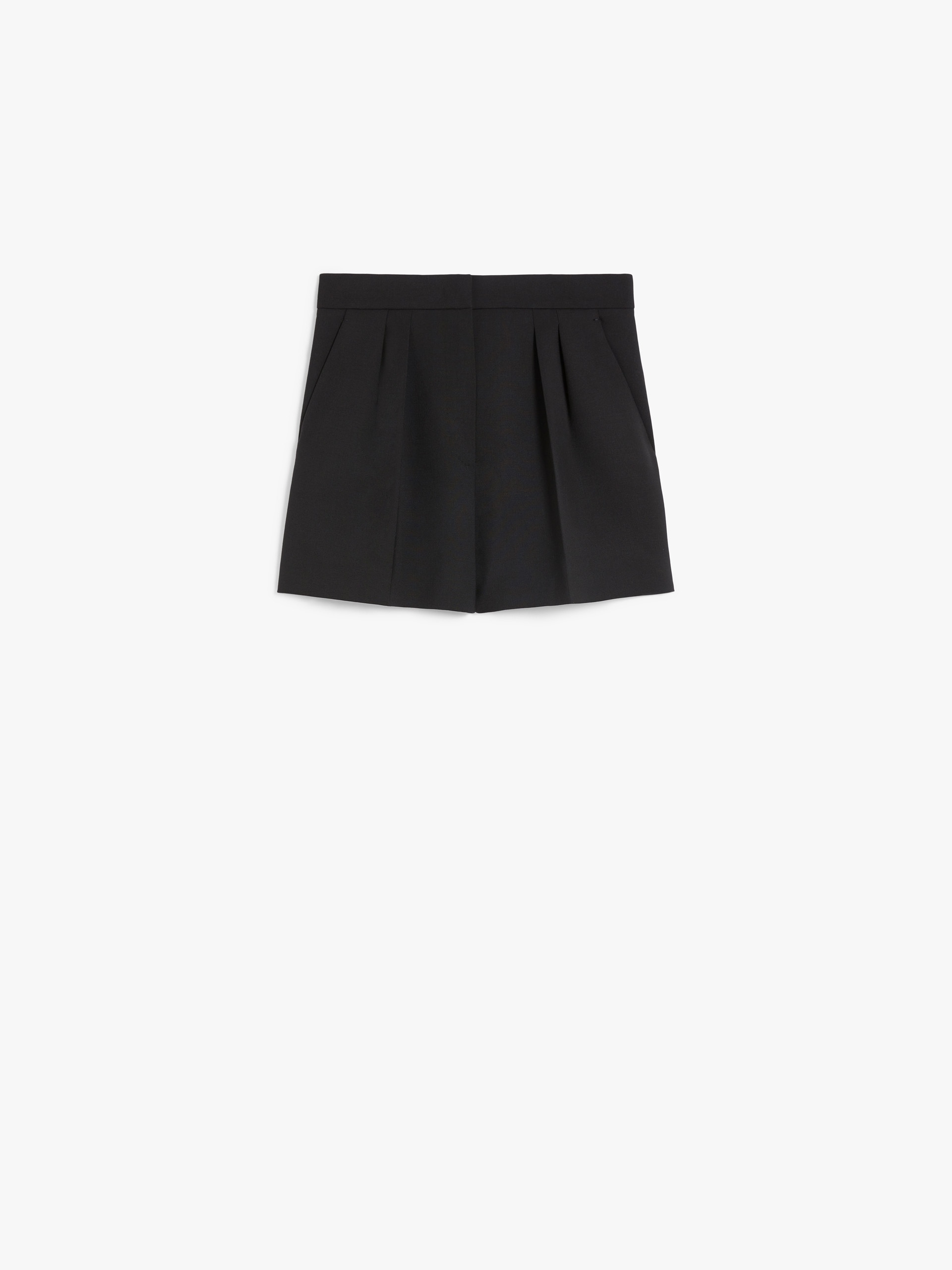 GIUGNO Wool canvas shorts - 1