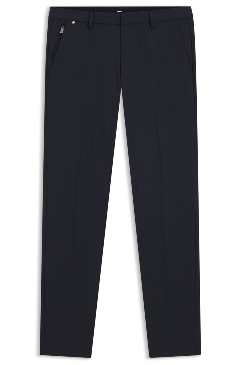 SLIM-FIT TROUSERS IN STRETCH COTTON 1
