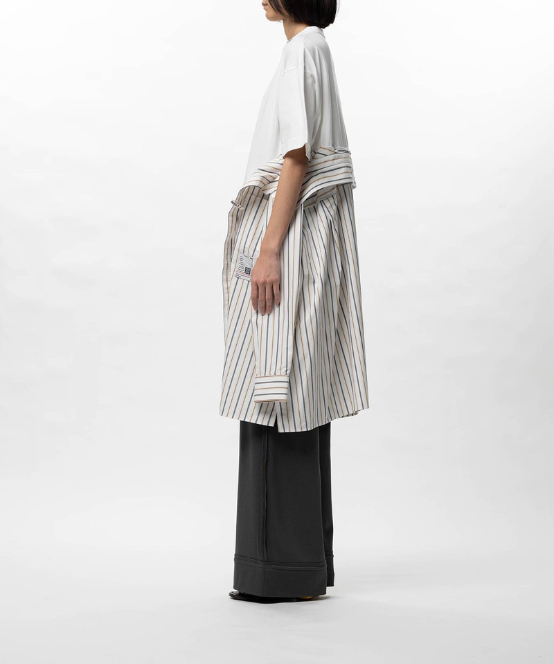 Shirt Combined T-shirt Dress 5