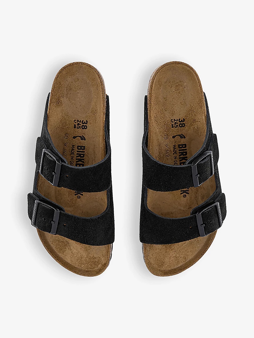 Arizona two-strap suede sandals - 2
