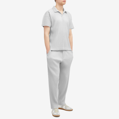 ISSEY MIYAKE Homme Plissé Issey Miyake Pleated Straight Leg Trousers outlook