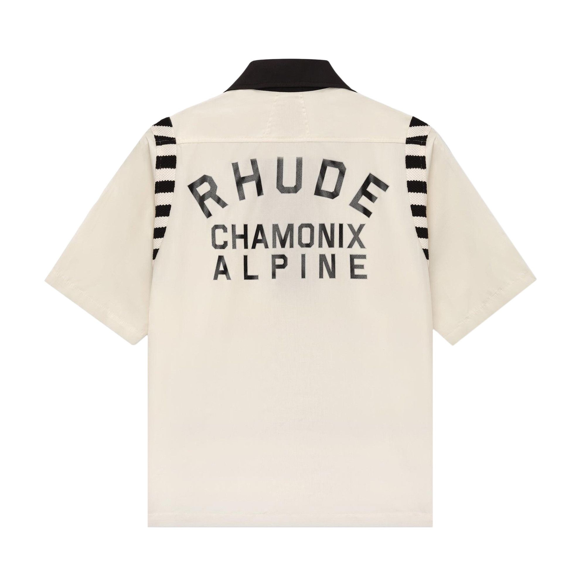 Rhude Chamonix Alpine Shirt 'White/Black' - 2