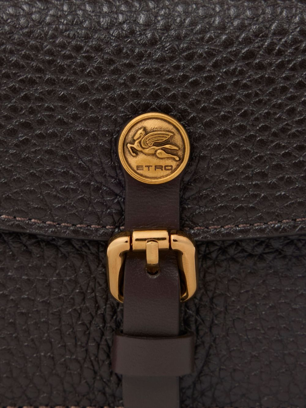 Pony leather card holder - 3