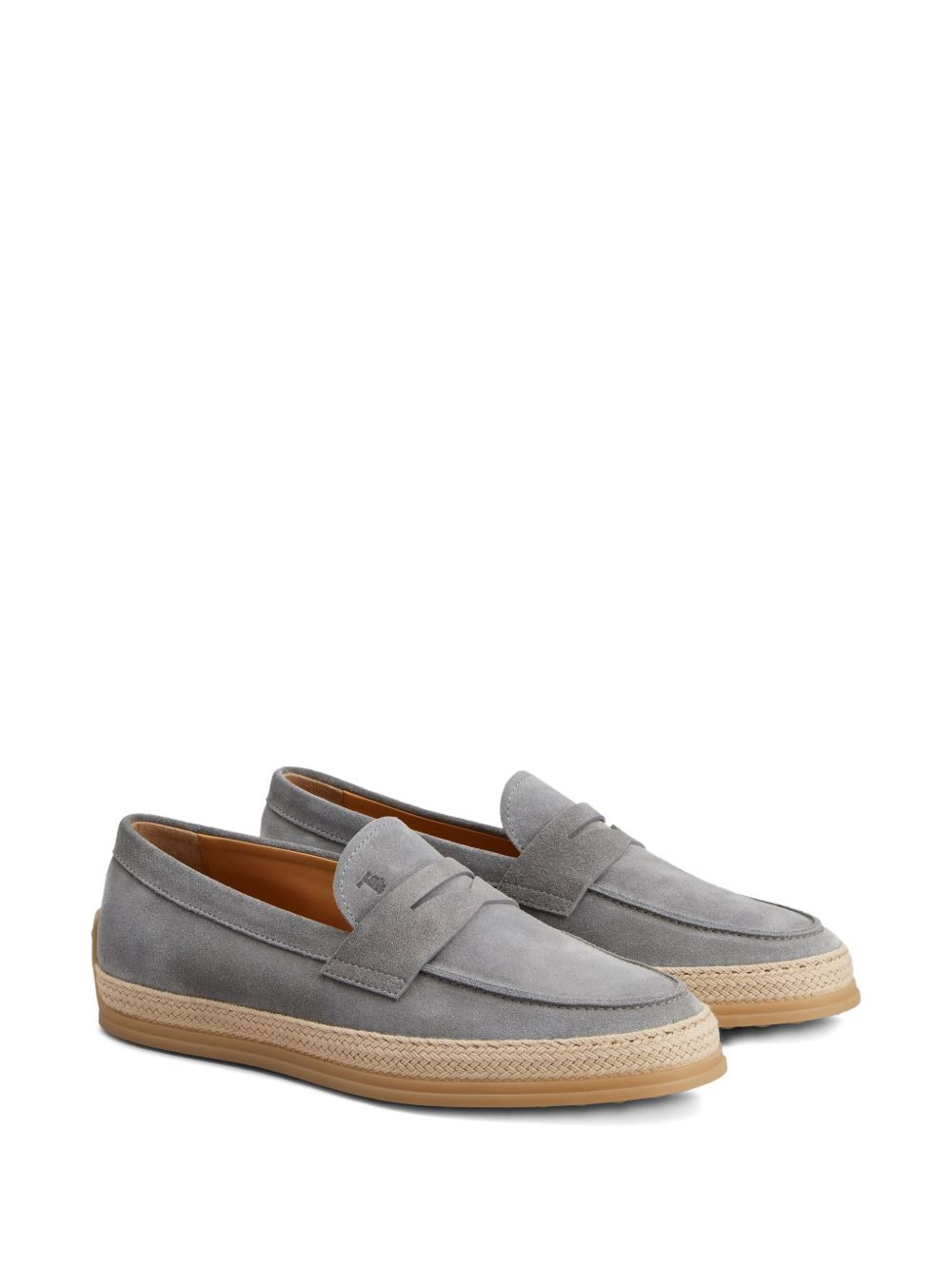 suede penny loafers - 2
