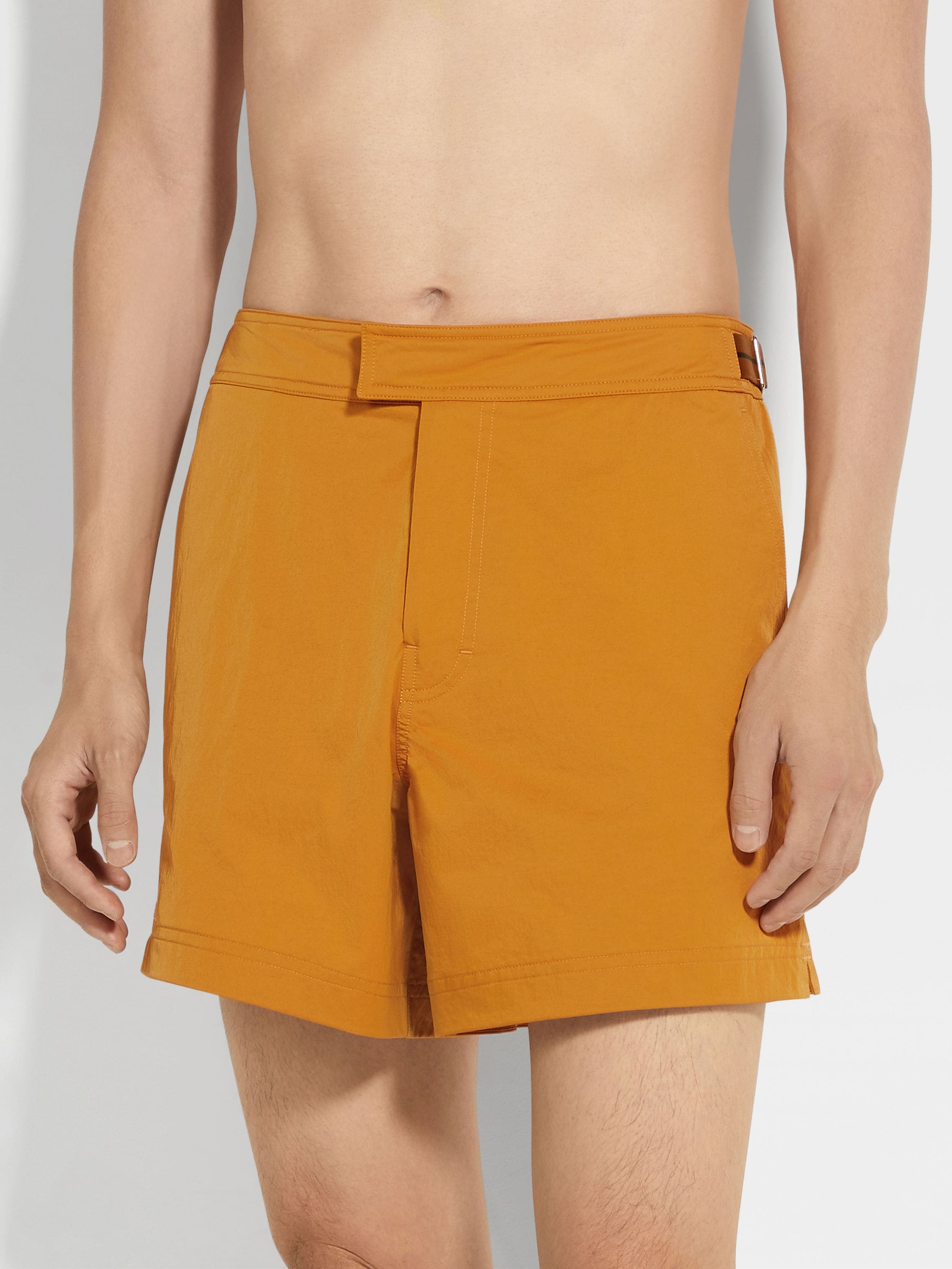 ZEGNA 232 ROAD BRAND MARK SWIM TRUNKS - 2