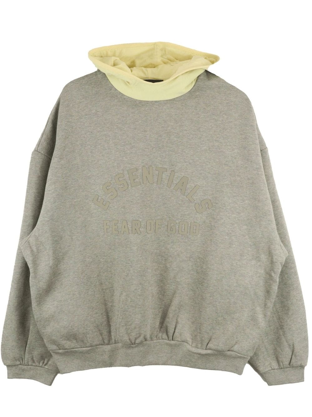 logo-print hoodie - 1