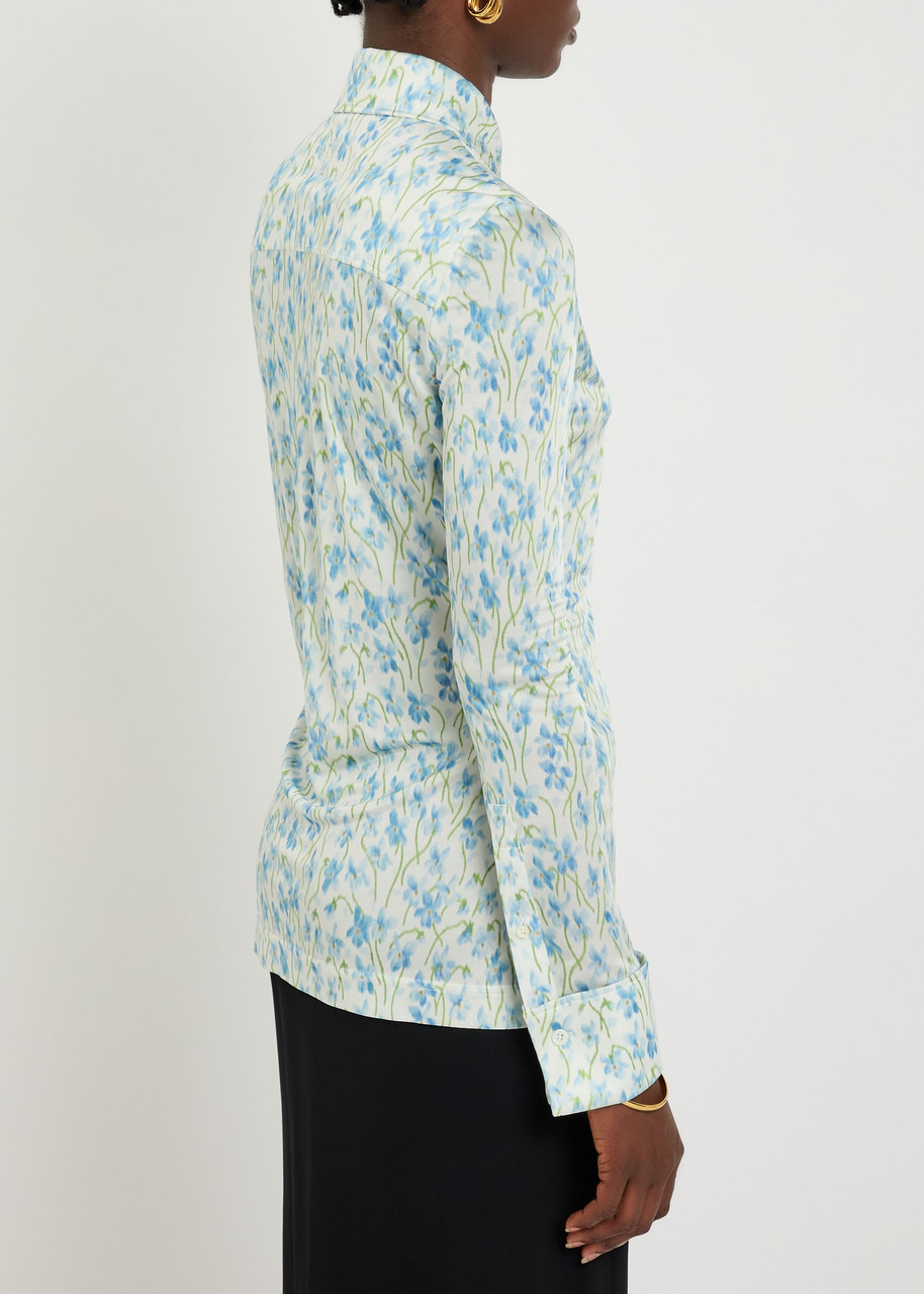 Loewe Floral-print Mesh Shirt - 3