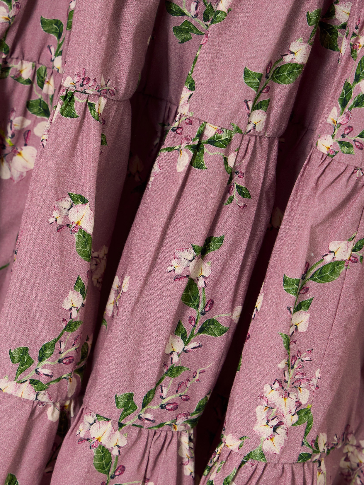 Lima Wisteria Tiered Floral-print Cotton Mini Dress - 4